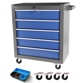 Metal Tool Storage Box (Option: BlueGrey)