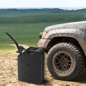 Iron 20L 0.6mm Oil Drum American Black (Color: Black)